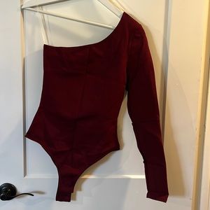 Kittenish One Shoulder Bodysuit